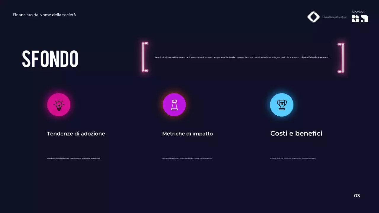 Annuncio della conferenza Purple Modern