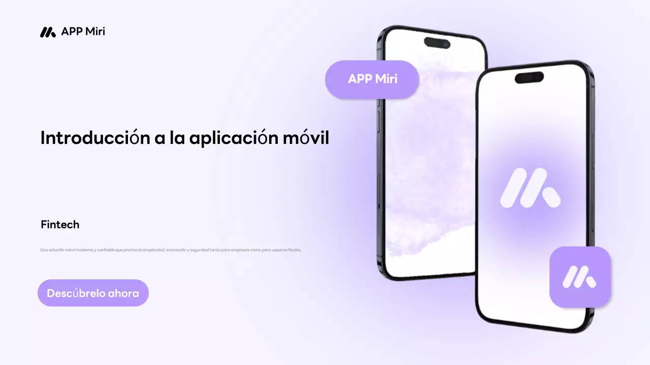 Purple Modern Fintech Introducción