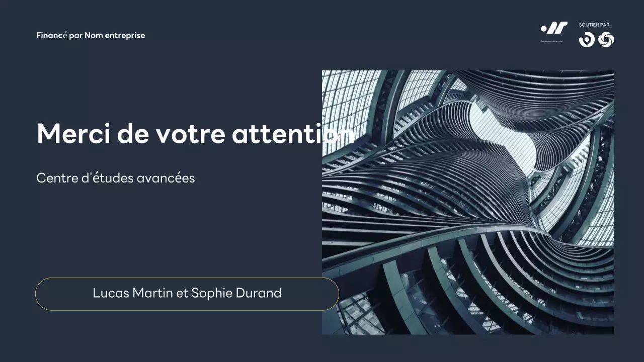 Annonce de la conférence Blue Modern