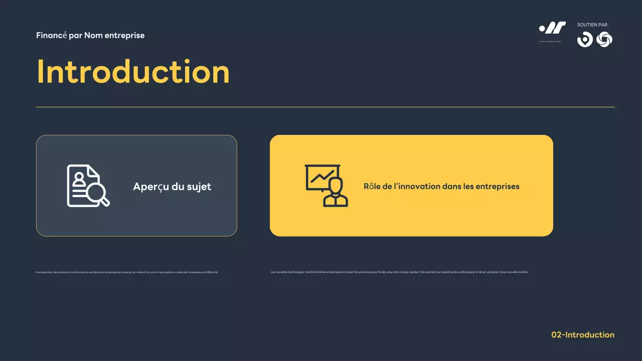 Annonce de la conférence Blue Modern