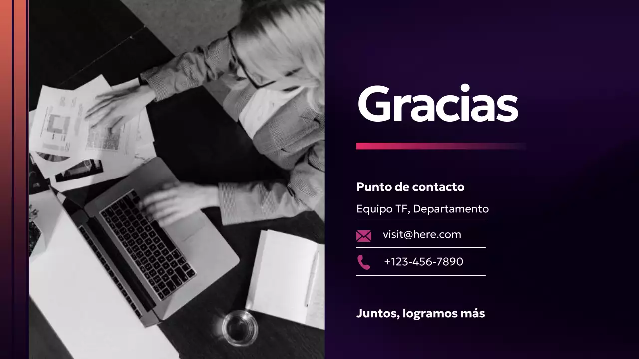 Informe Purple Modern Business
