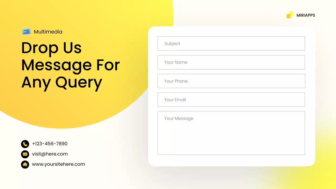 Yellow Modern Mobile Introduction Presentation