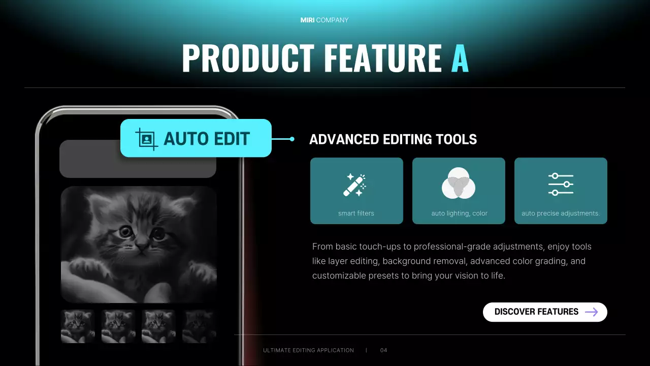 티엘 모던 편집 프로모션 프리젠테이션