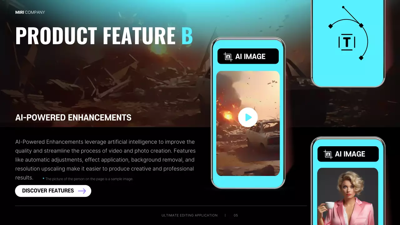 티엘 모던 편집 프로모션 프리젠테이션