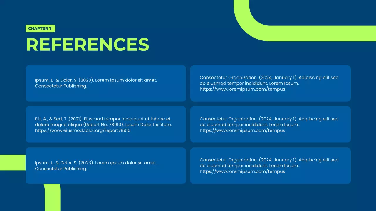 Blue Modern Academic Presentation