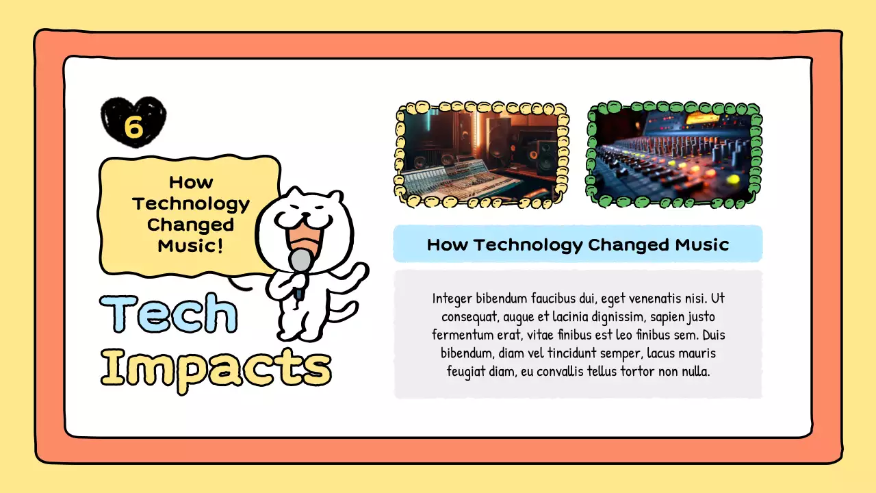 Orange Comic Country Music Guide Presentation