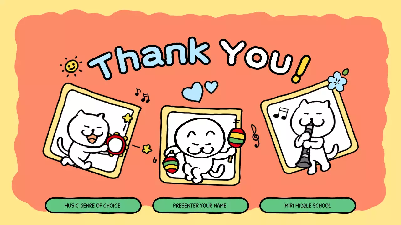 Orange Comic Country Music Guide Presentation