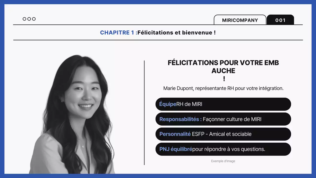 Guide de formation sur le lieu de travail moderne bleu