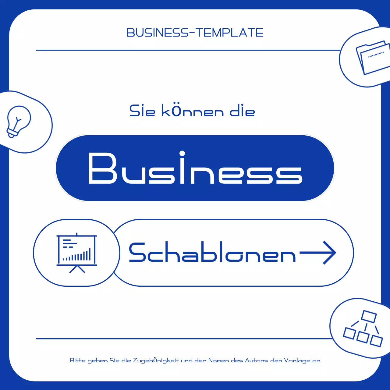 Blue Modern Business Dokumentation