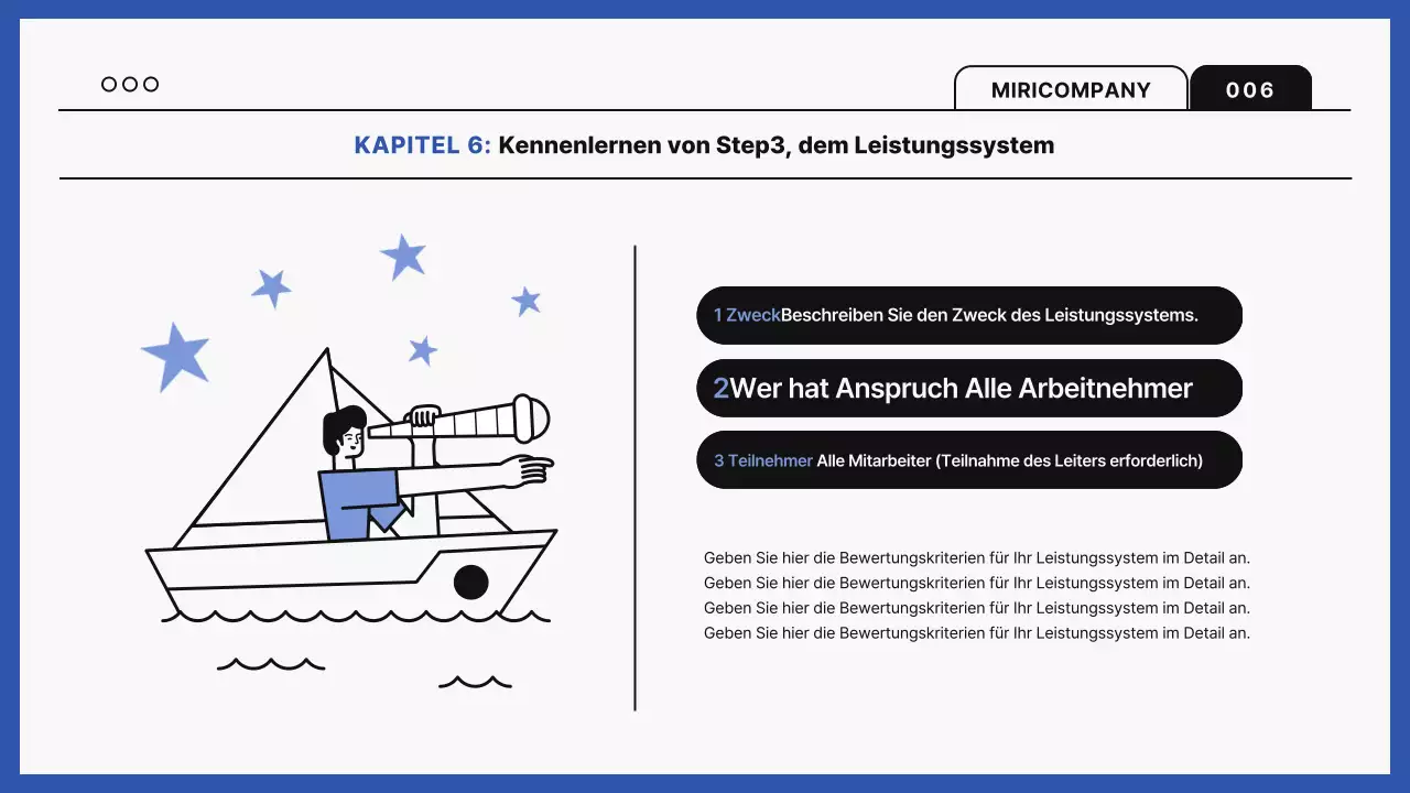 Blue Modern Workplace Schulungsleitfaden