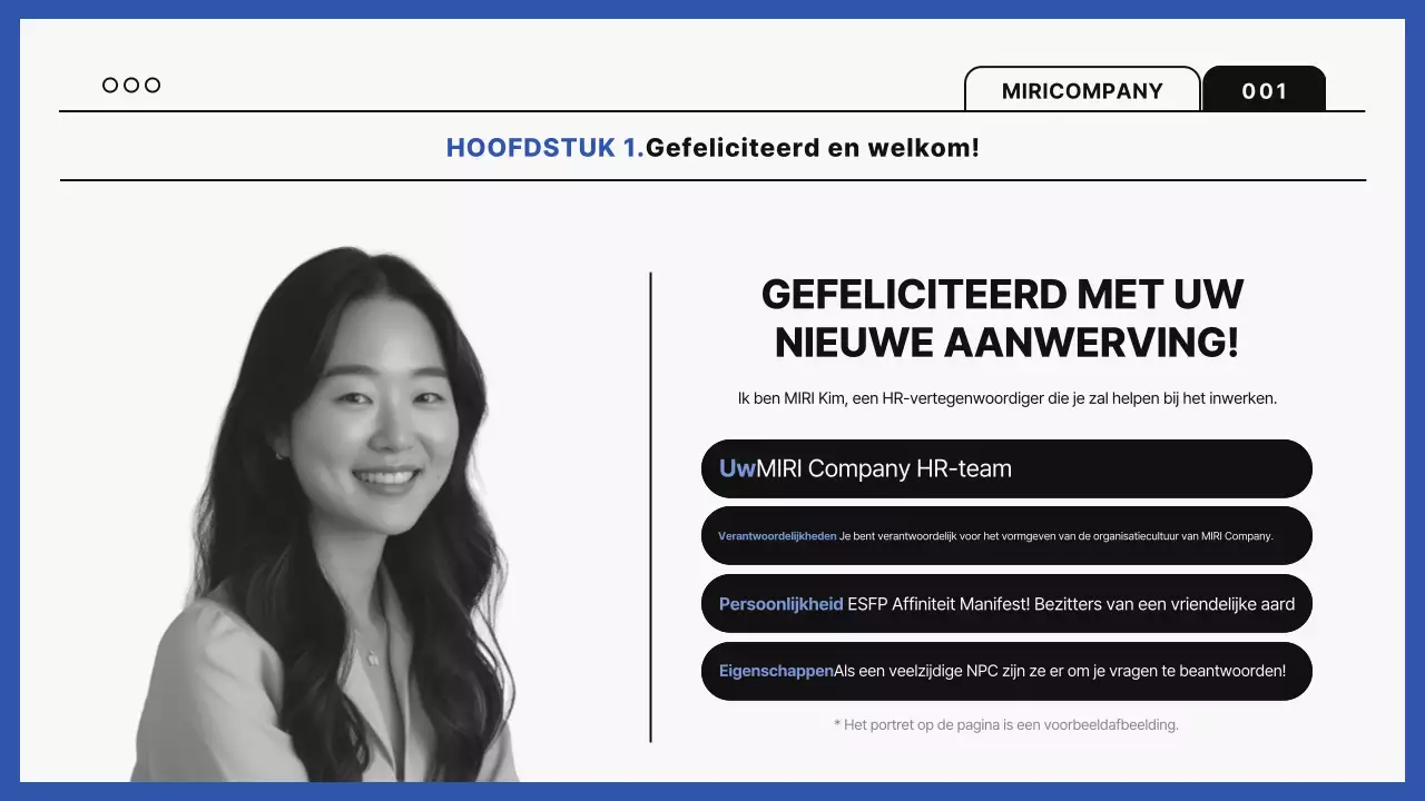 Blauwe trainingsgids voor moderne werkplekken