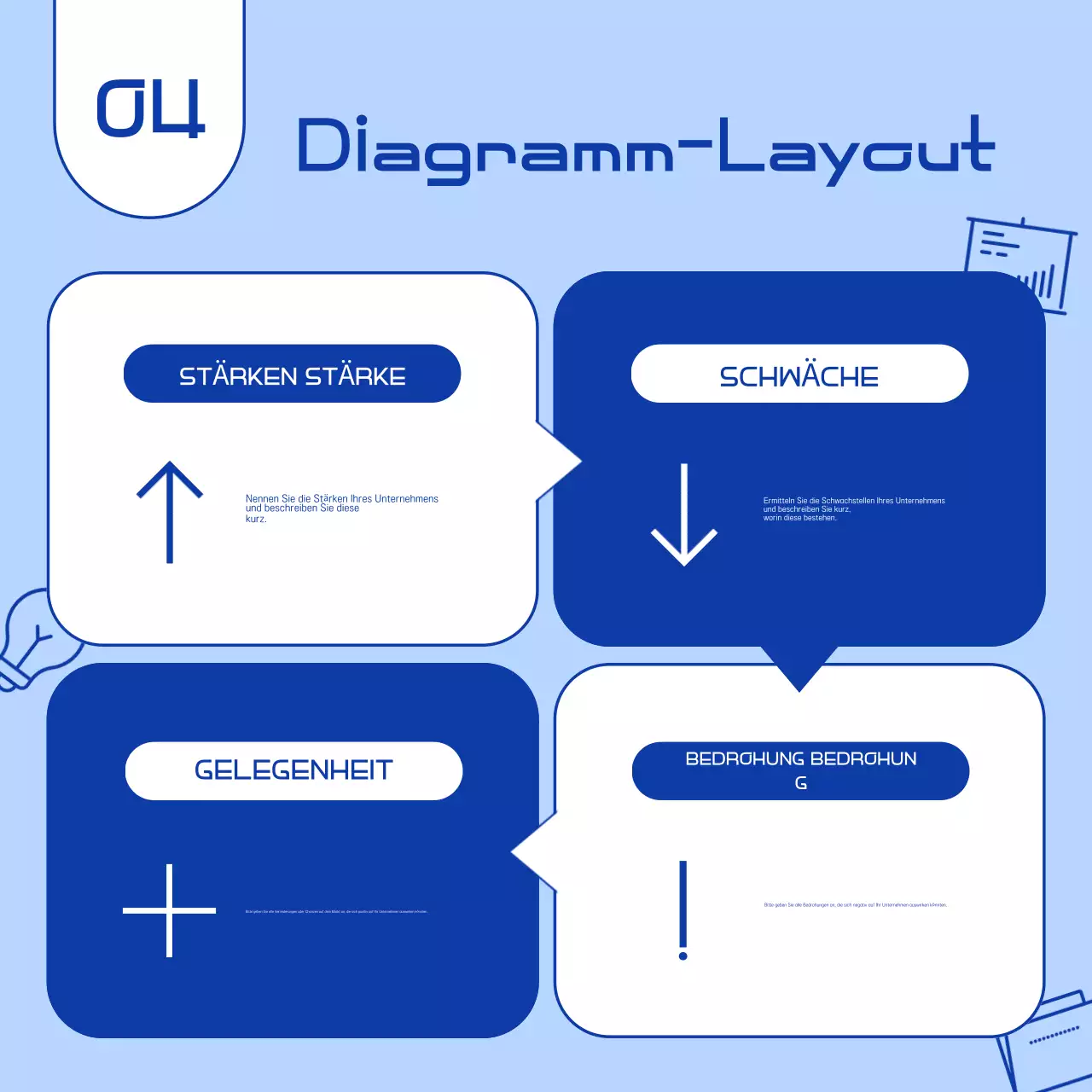 Blue Modern Business Dokumentation