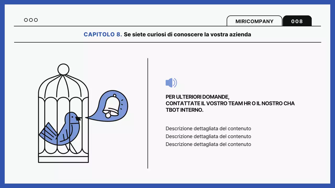Guida alla formazione sul luogo di lavoro moderno blu