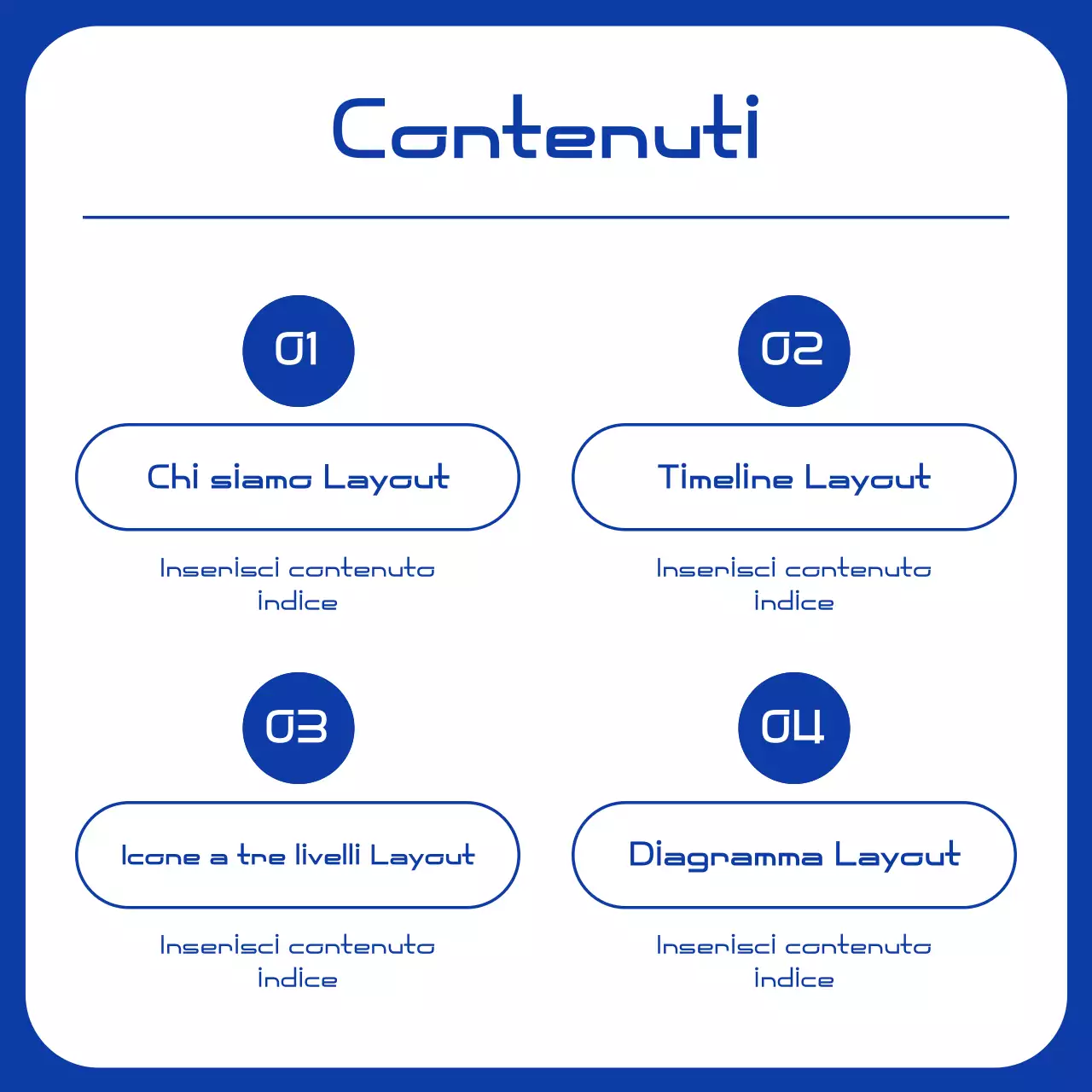 Documentazione aziendale moderna blu