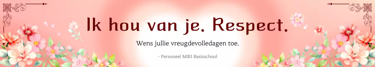 Vier lerarendag in roze traditie