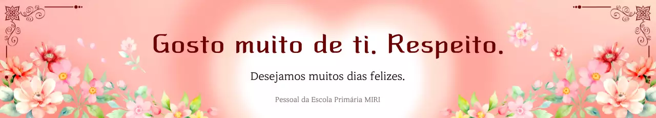 Celebrar o Dia do Professor com a tradição cor-de-rosa
