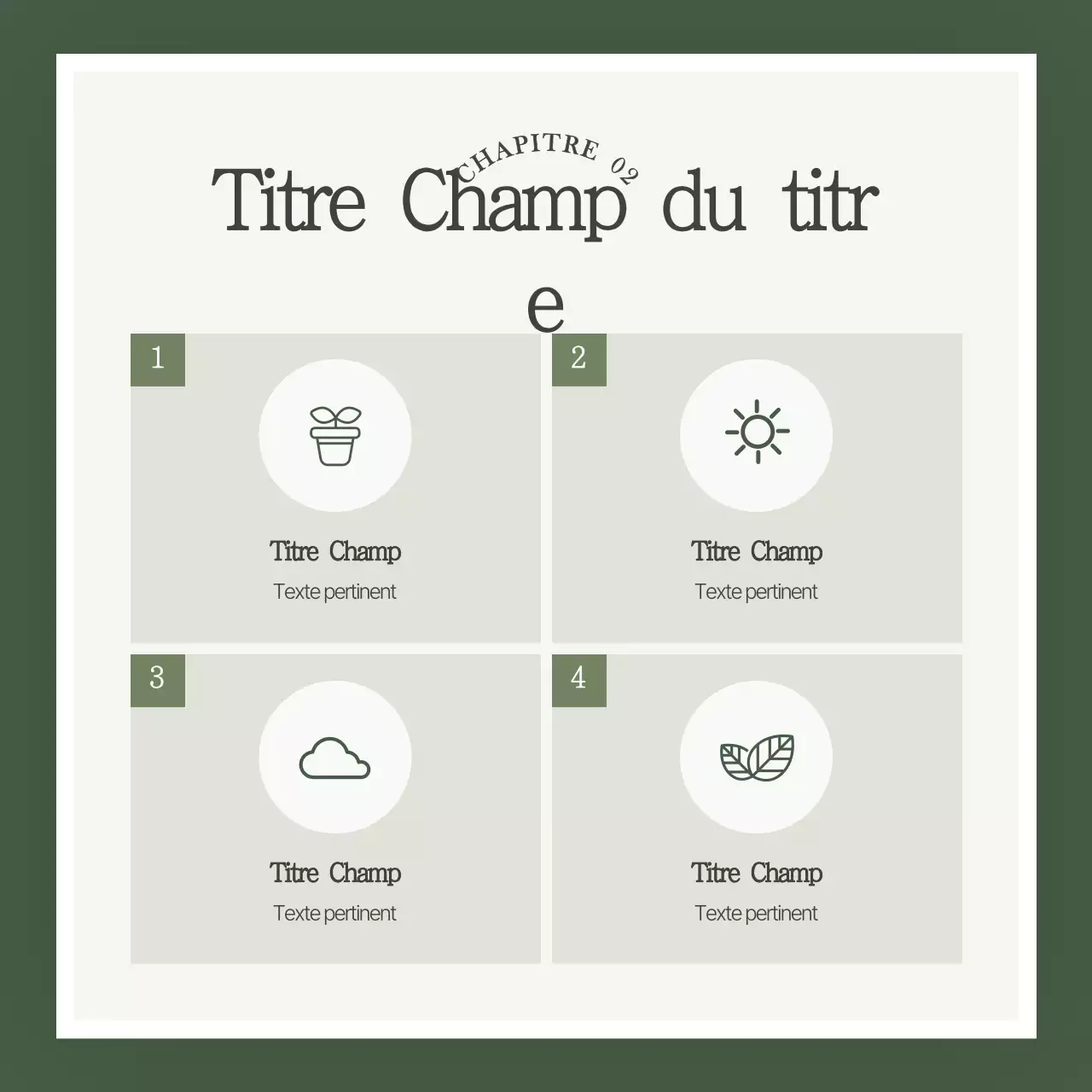 Promouvoir votre marque avec une simple couleur verte