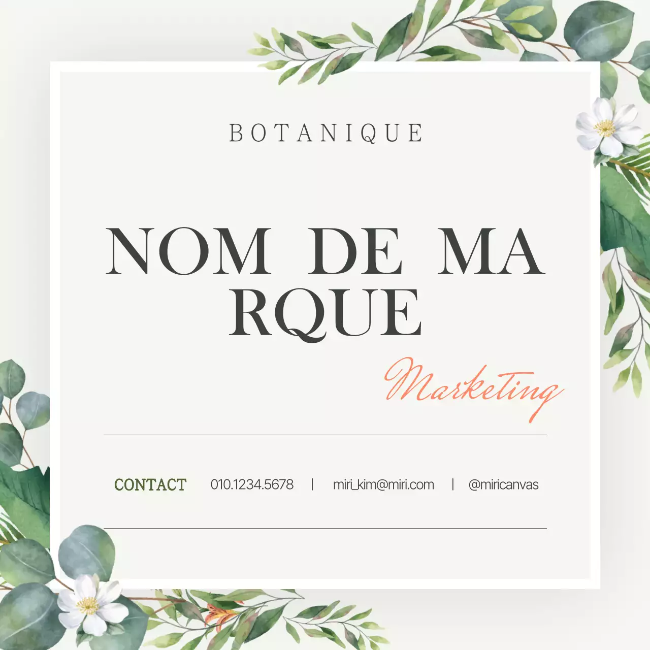 Promouvoir votre marque avec une simple couleur verte