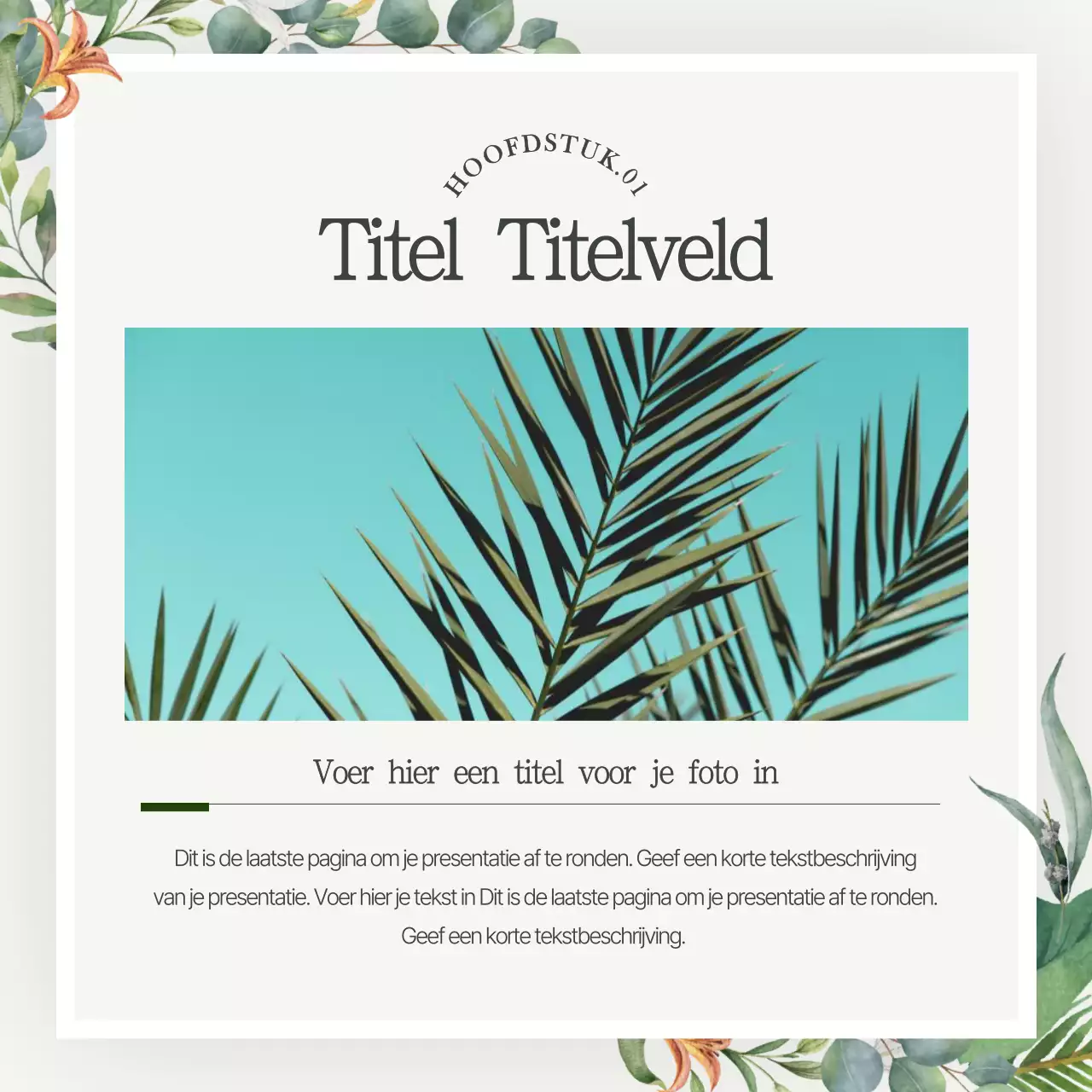 Promoot je merk met een eenvoudige groene kleur