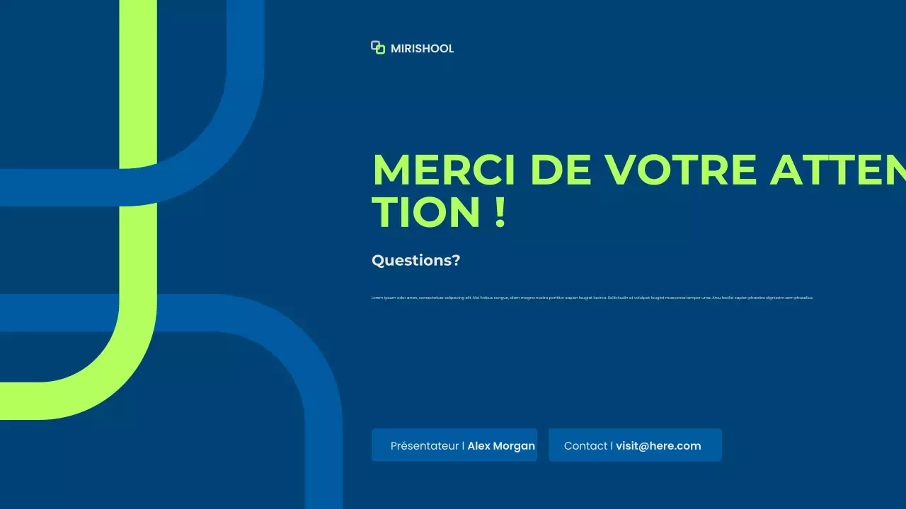 conférence sur l'éducation moderne bleue