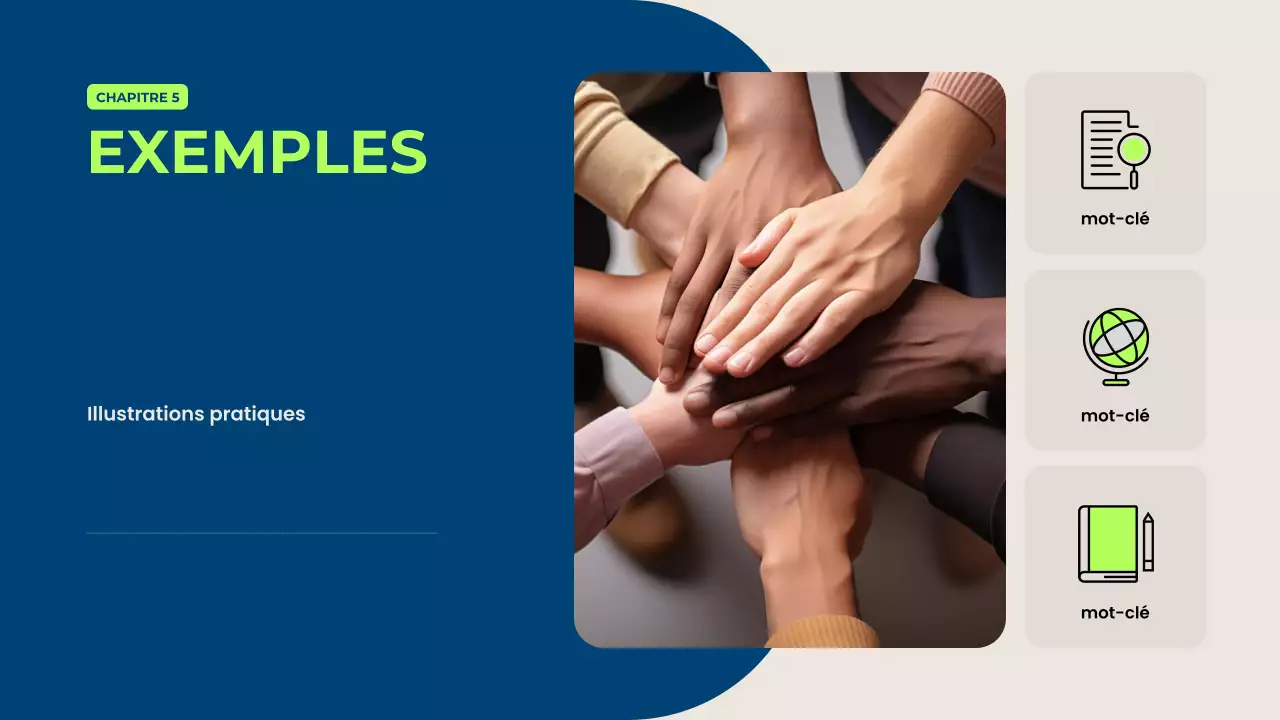 conférence sur l'éducation moderne bleue