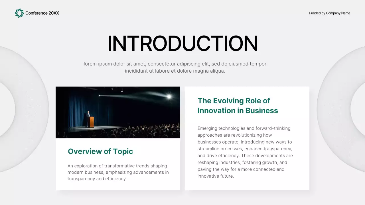 Green Modern Business Presentation