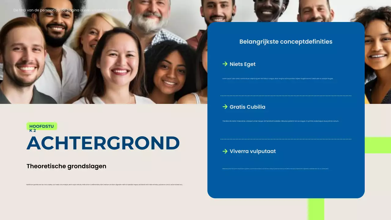 blauw modern onderwijs lezing