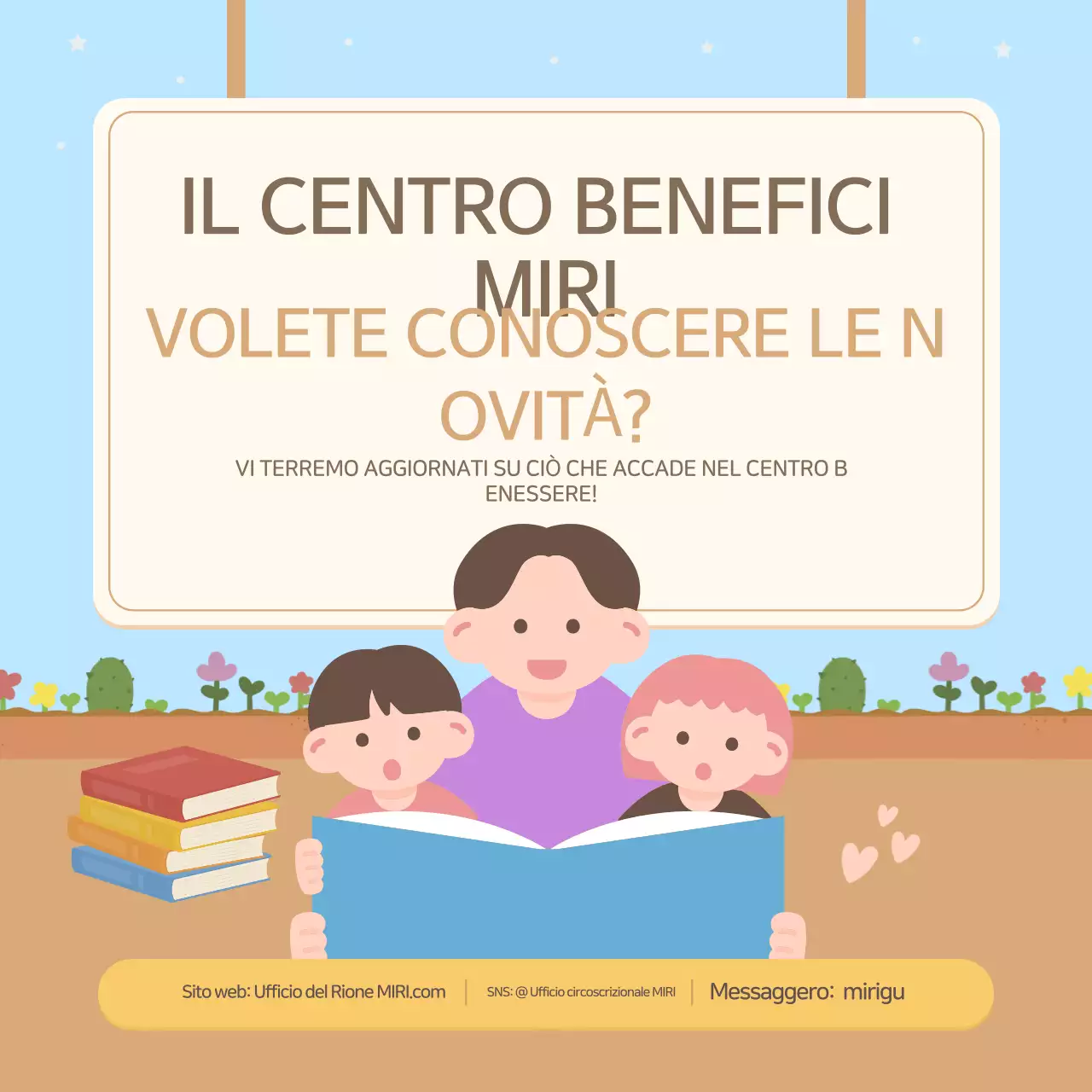 Newsletter del centro benessere azzurro