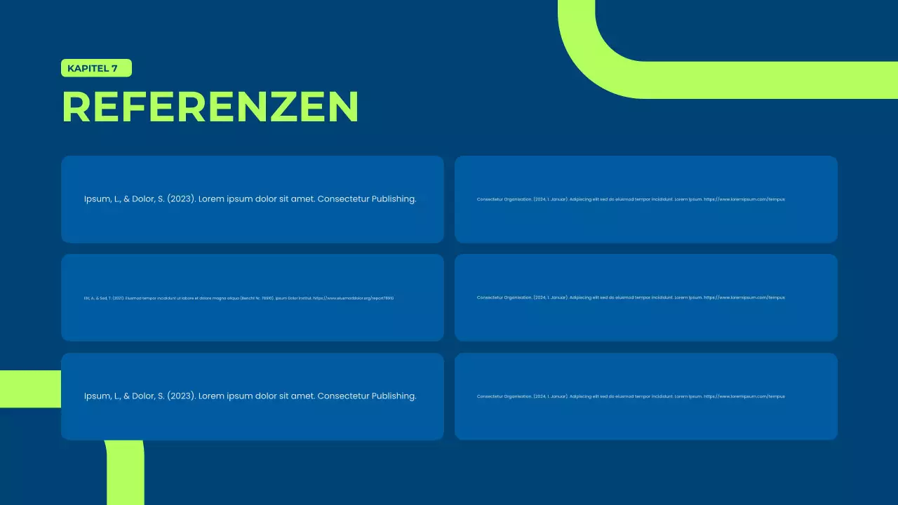 blue modern education Vortrag