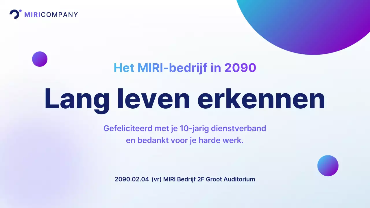 Lichtblauwe moderne bedrijfspresentatie