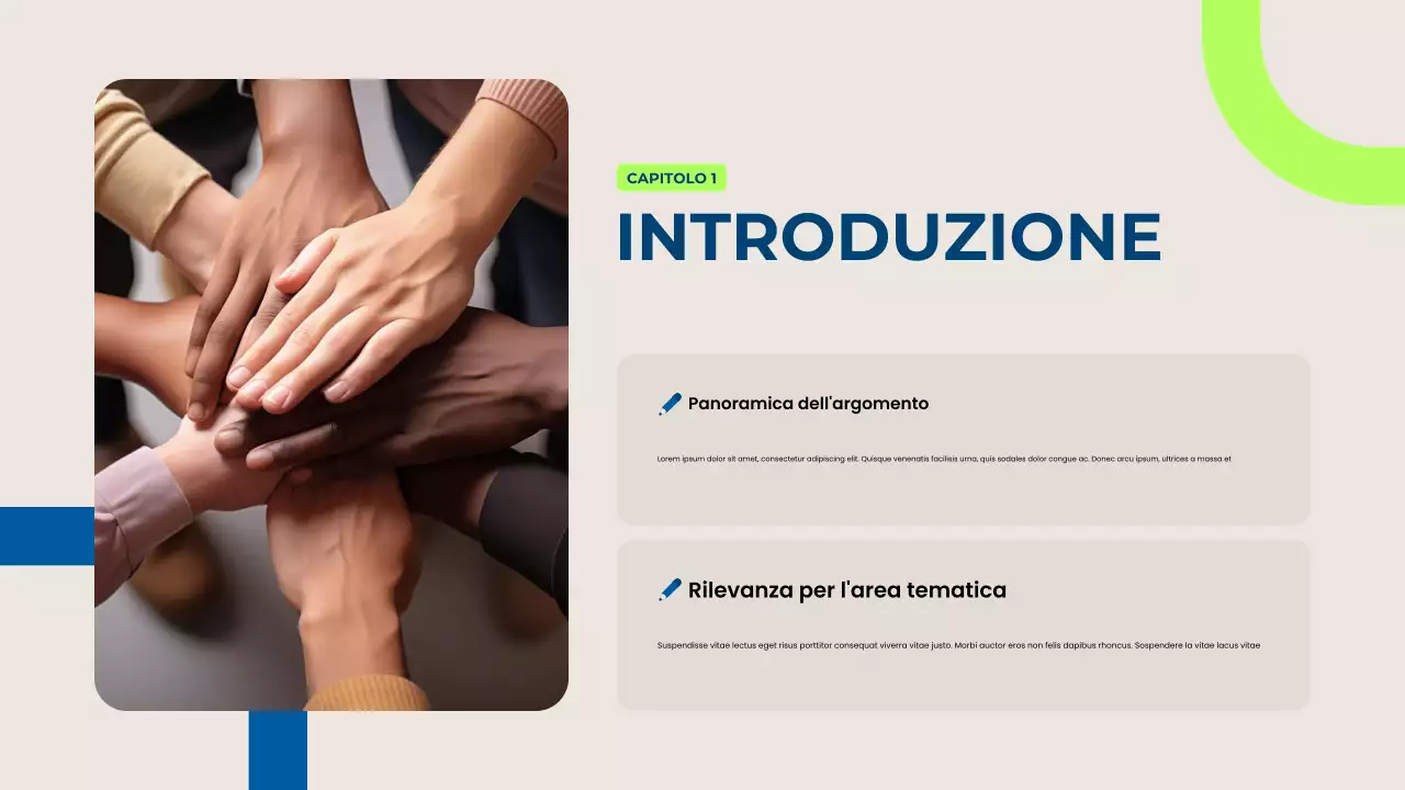 conferenza sull'educazione moderna blu