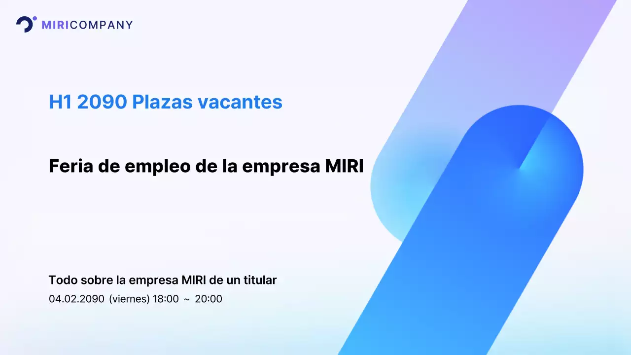 Presentación corporativa moderna en azul claro