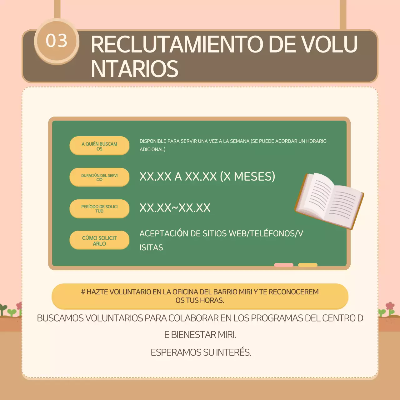 Boletín del centro de bienestar celeste