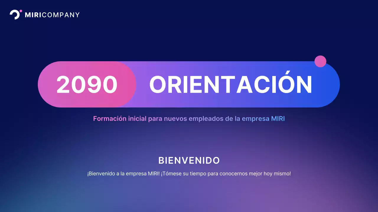 Presentación corporativa moderna en azul claro