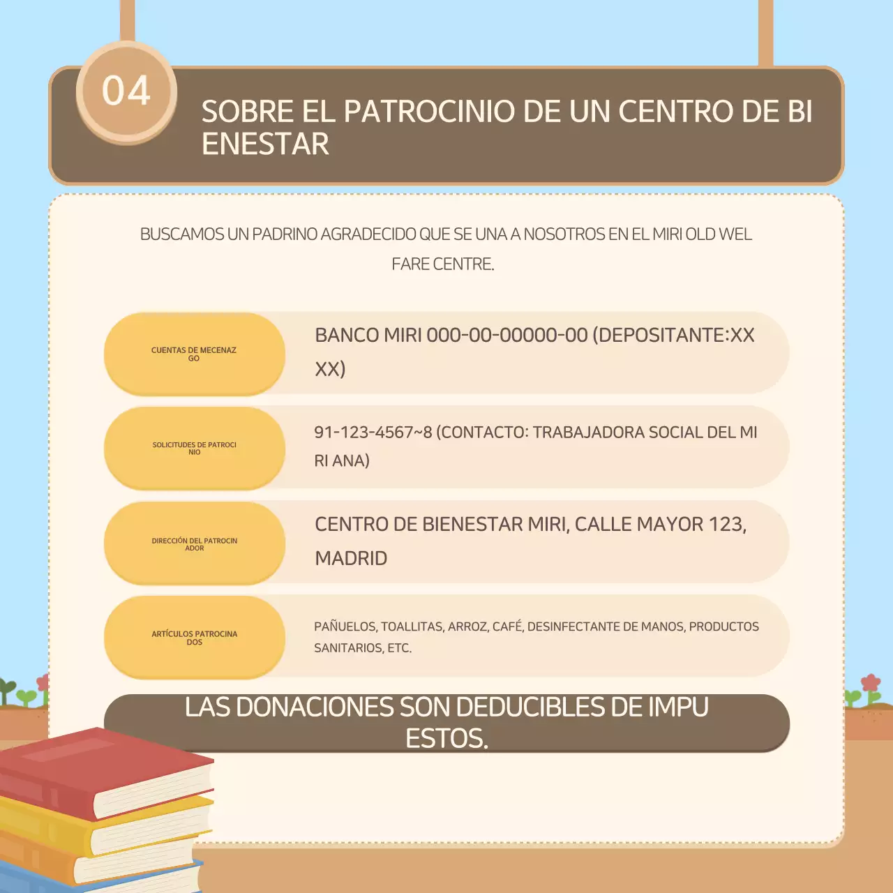 Boletín del centro de bienestar celeste