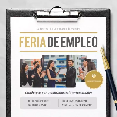 gris anuncio de carrera profesional