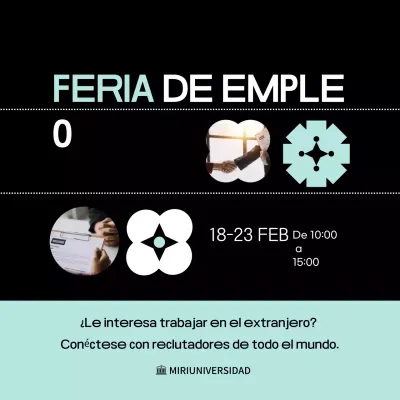 menta moderna anuncio de carrera