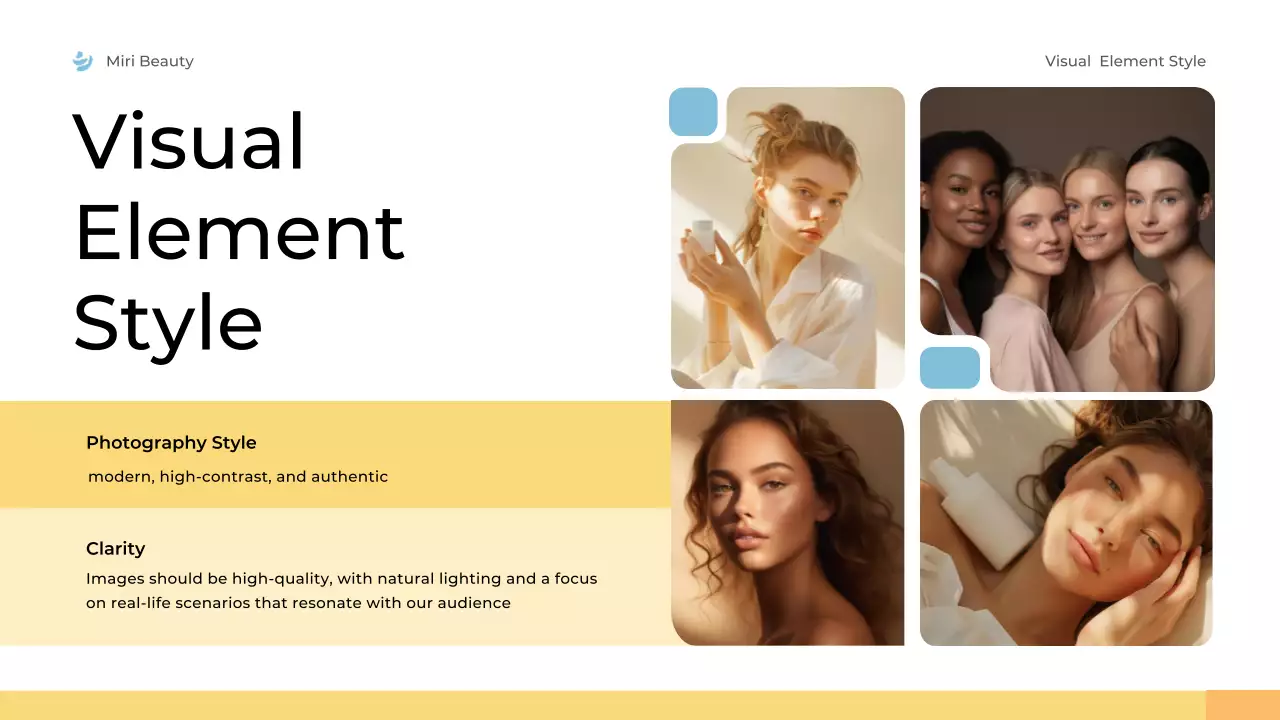 Yellow Modern Brand Guide Presentation