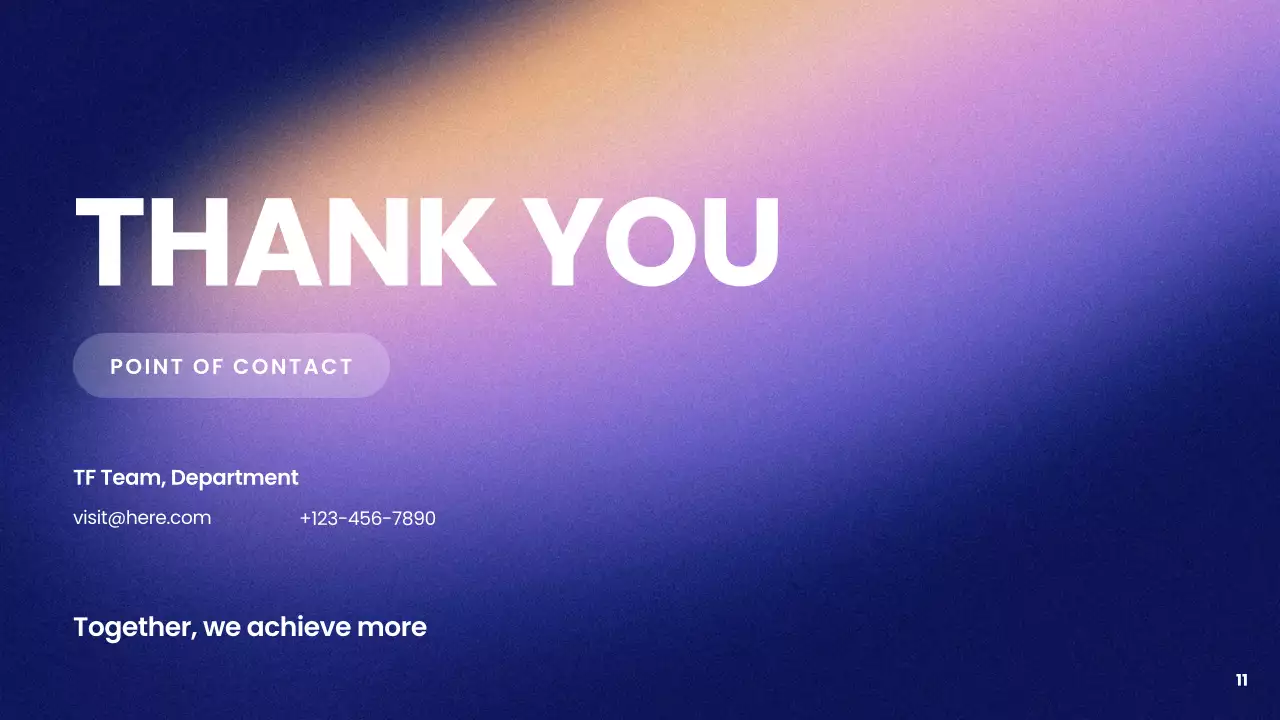 Purple Modern Project Report Presentation