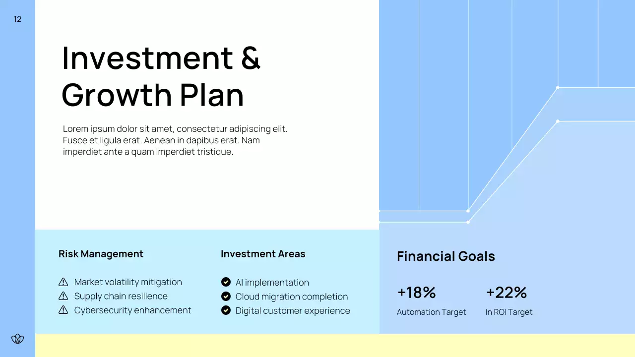 Blue Modern Business Report Presentation