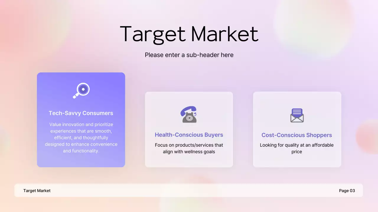 Pastel Modern Business Plan Presentation