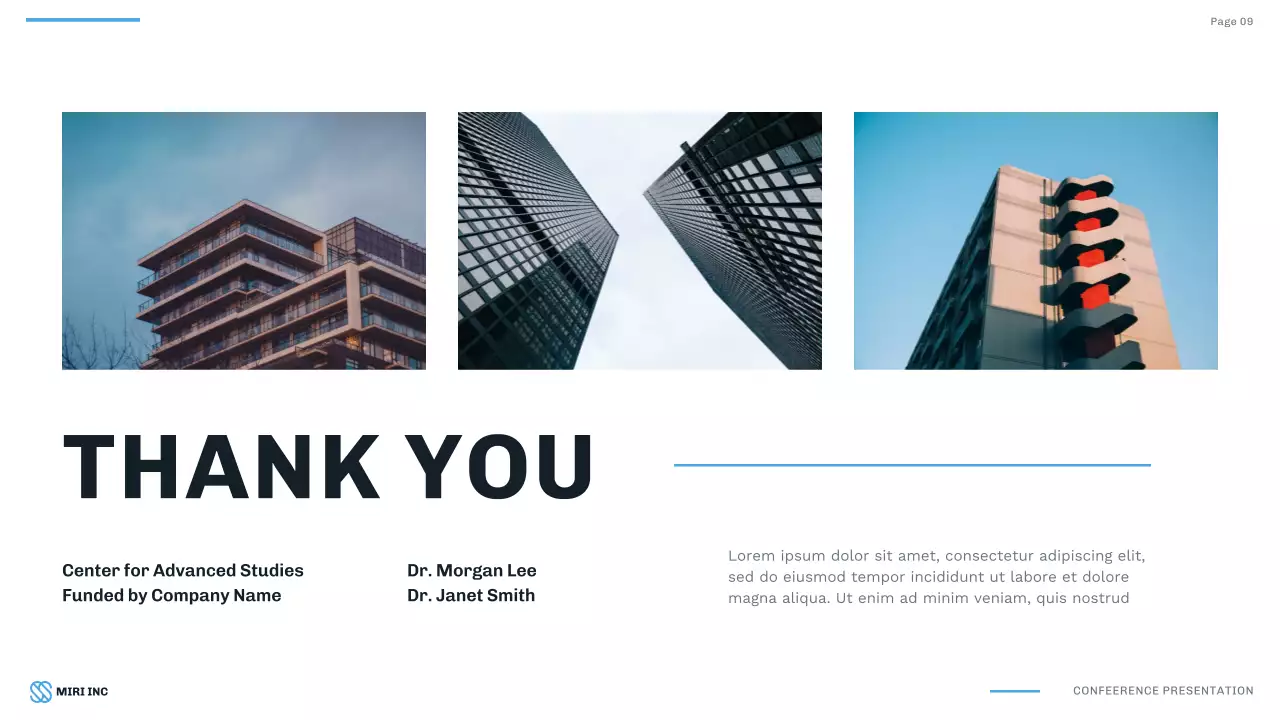 Apresentação de conferência empresarial profissional amarela