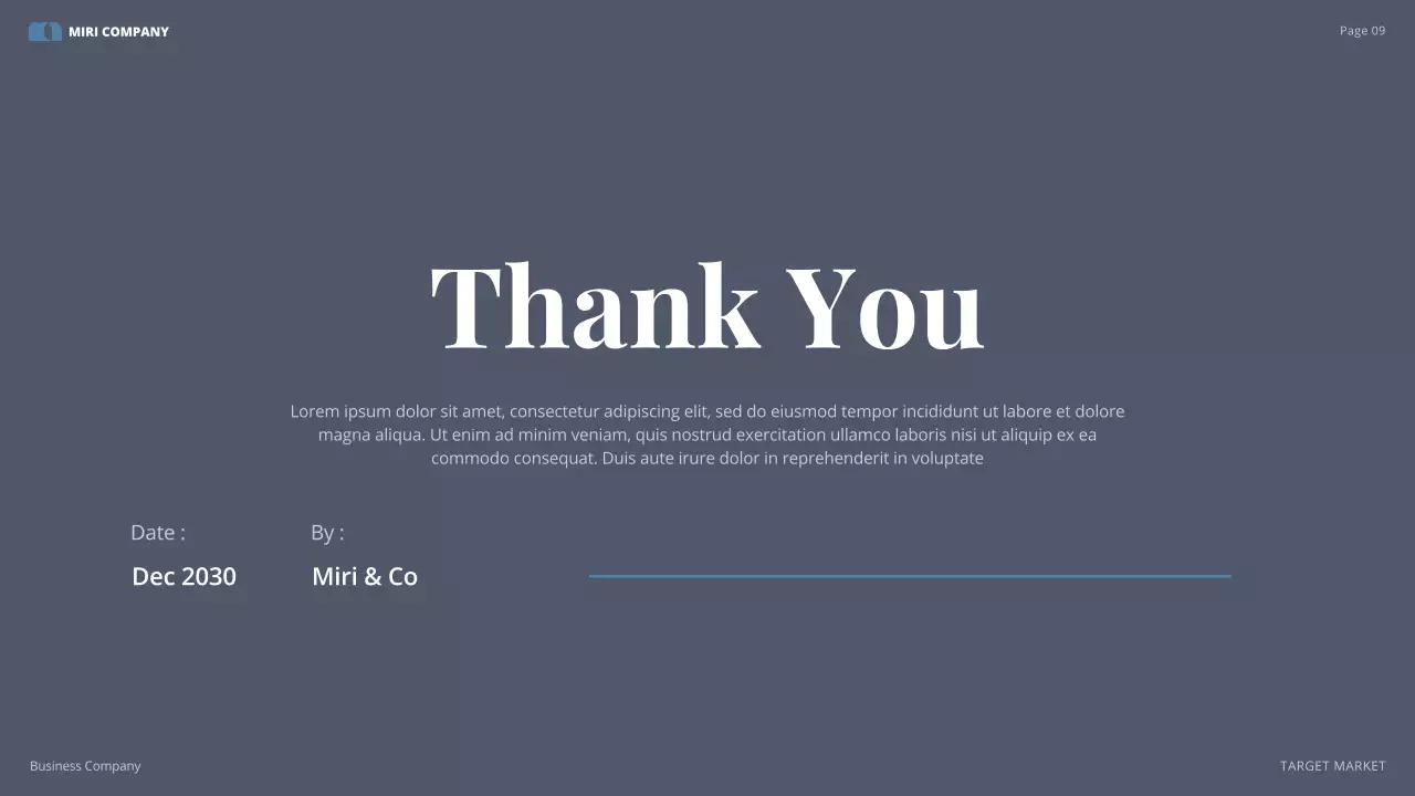 Grey Professional Business Plan Presentation