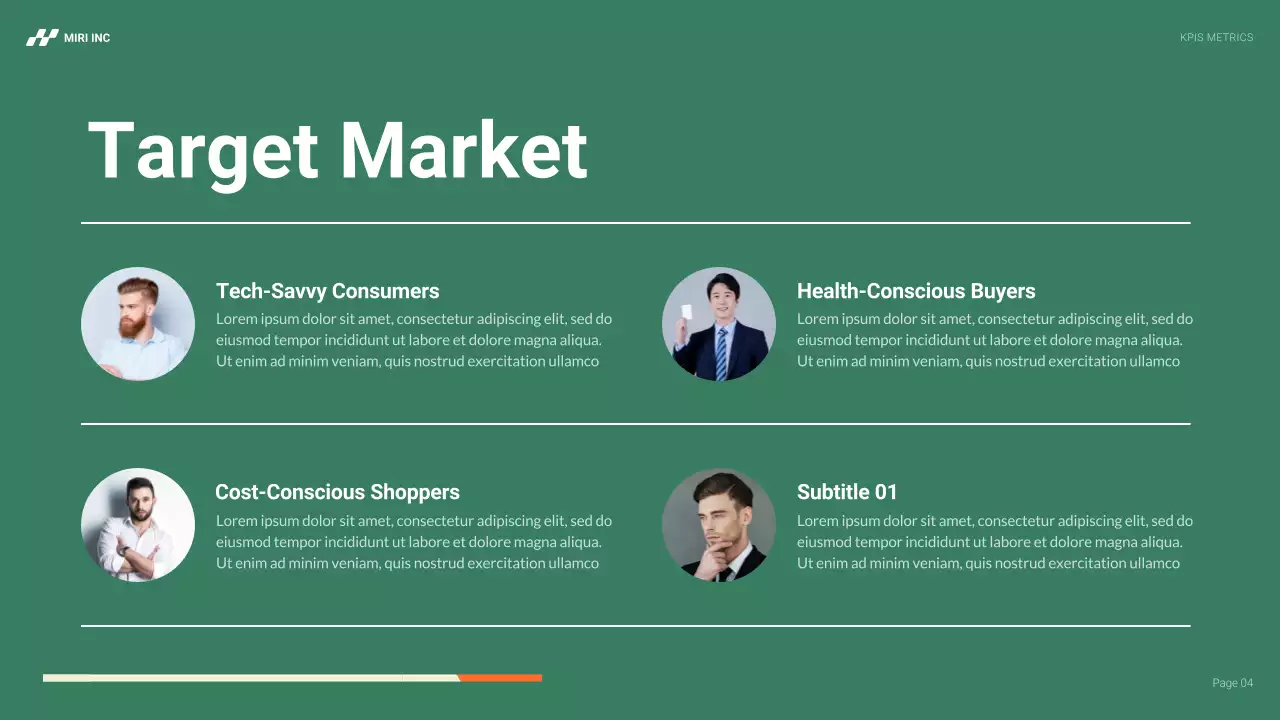 Orange Modern Market Strategy Presentation