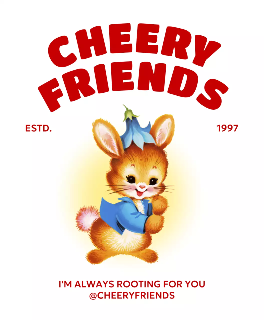 빨강 빈티지 캐릭터 굿즈