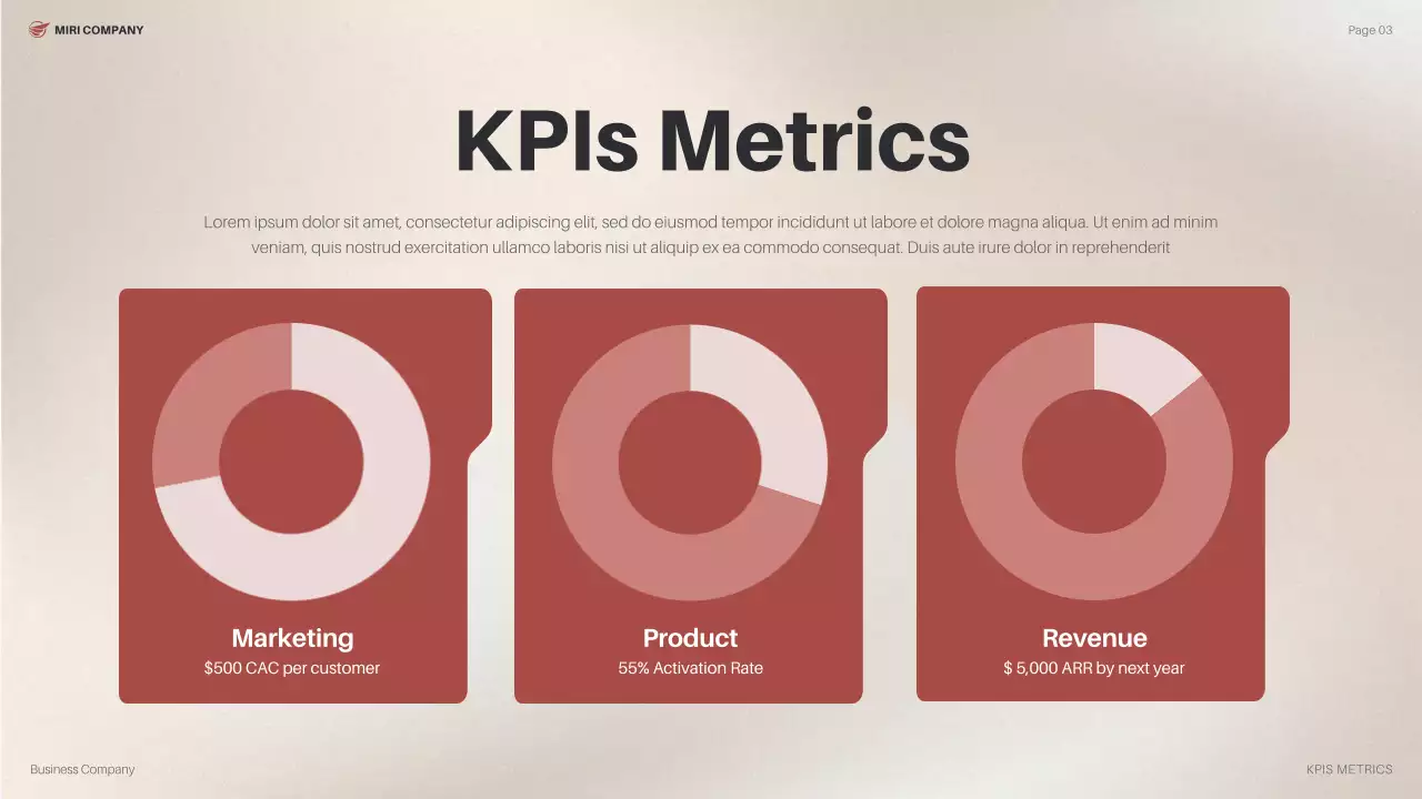 Brown Modern Market Strategy Presentation