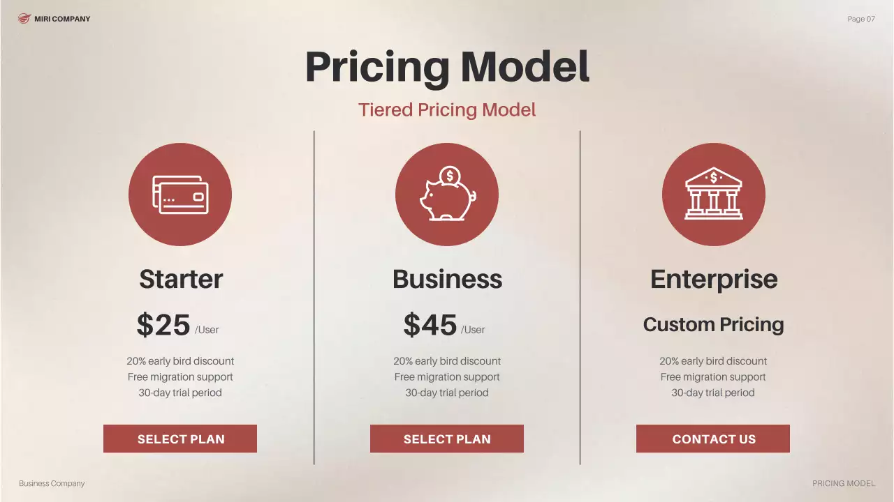 Brown Modern Market Strategy Presentation