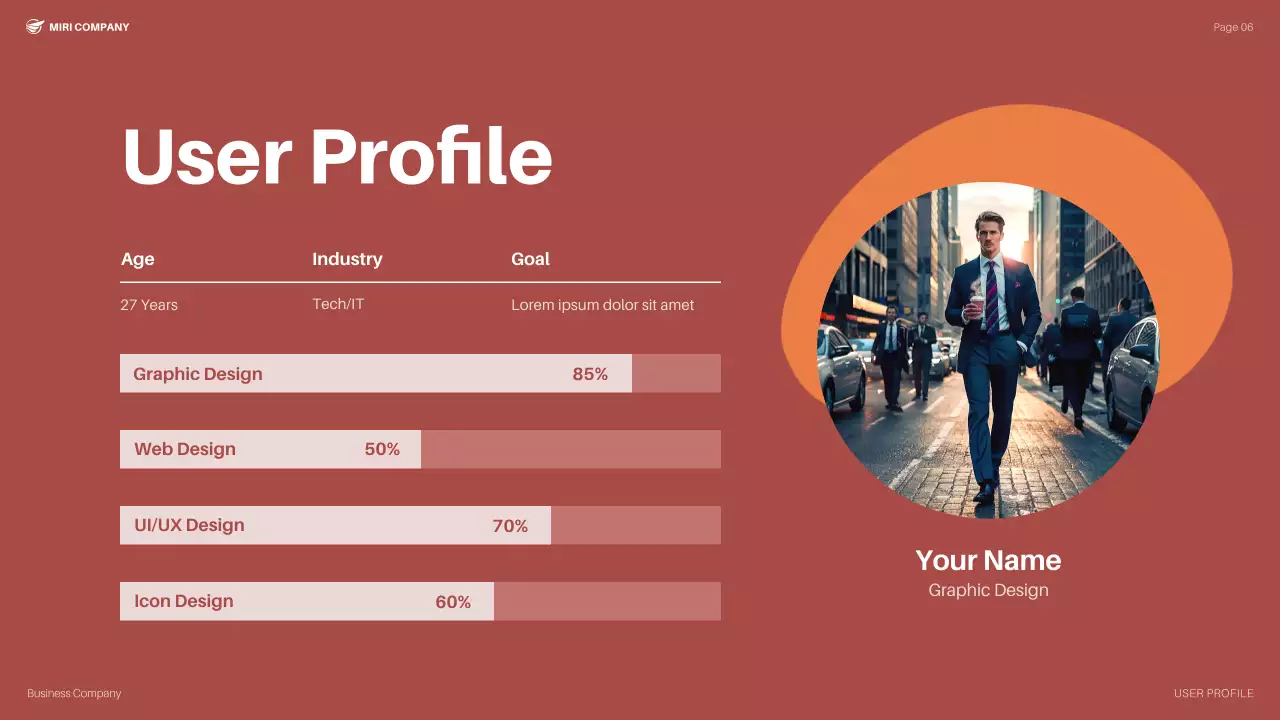 Brown Modern Market Strategy Presentation