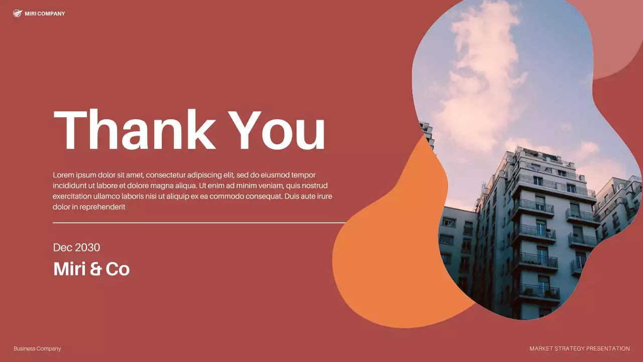 Brown Modern Market Strategy Presentation