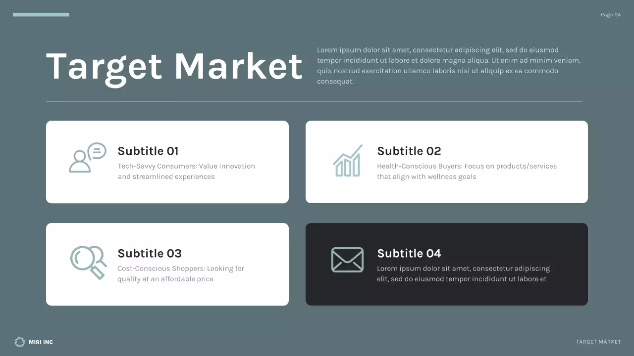 Black Modern Business Plan Presentation